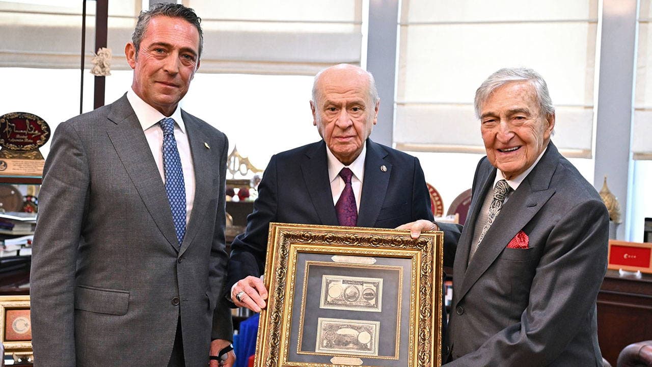 Devlet Bahçeli Receives Exclusive Invitation from Rahmi and Ali Koç