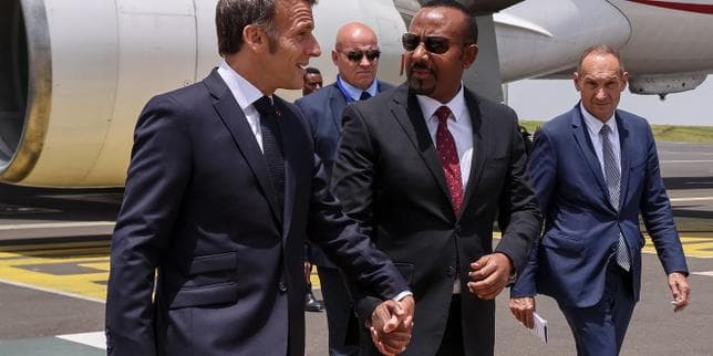 Emmanuel Macron Visits Ethiopia, Reaffirms Support for Abiy Ahmed Amid Tigray Conflict